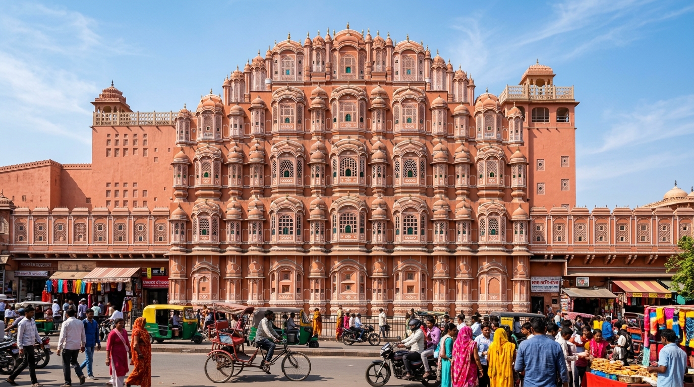 Hawa Mahal Jaipur Pink City Rajasthan