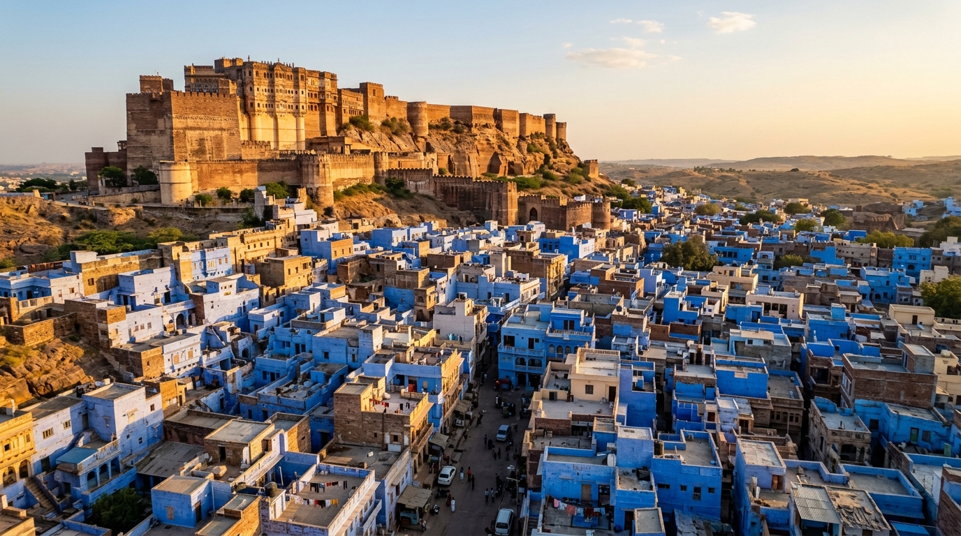 Mehrangarh Fort Jodhpur Blue City