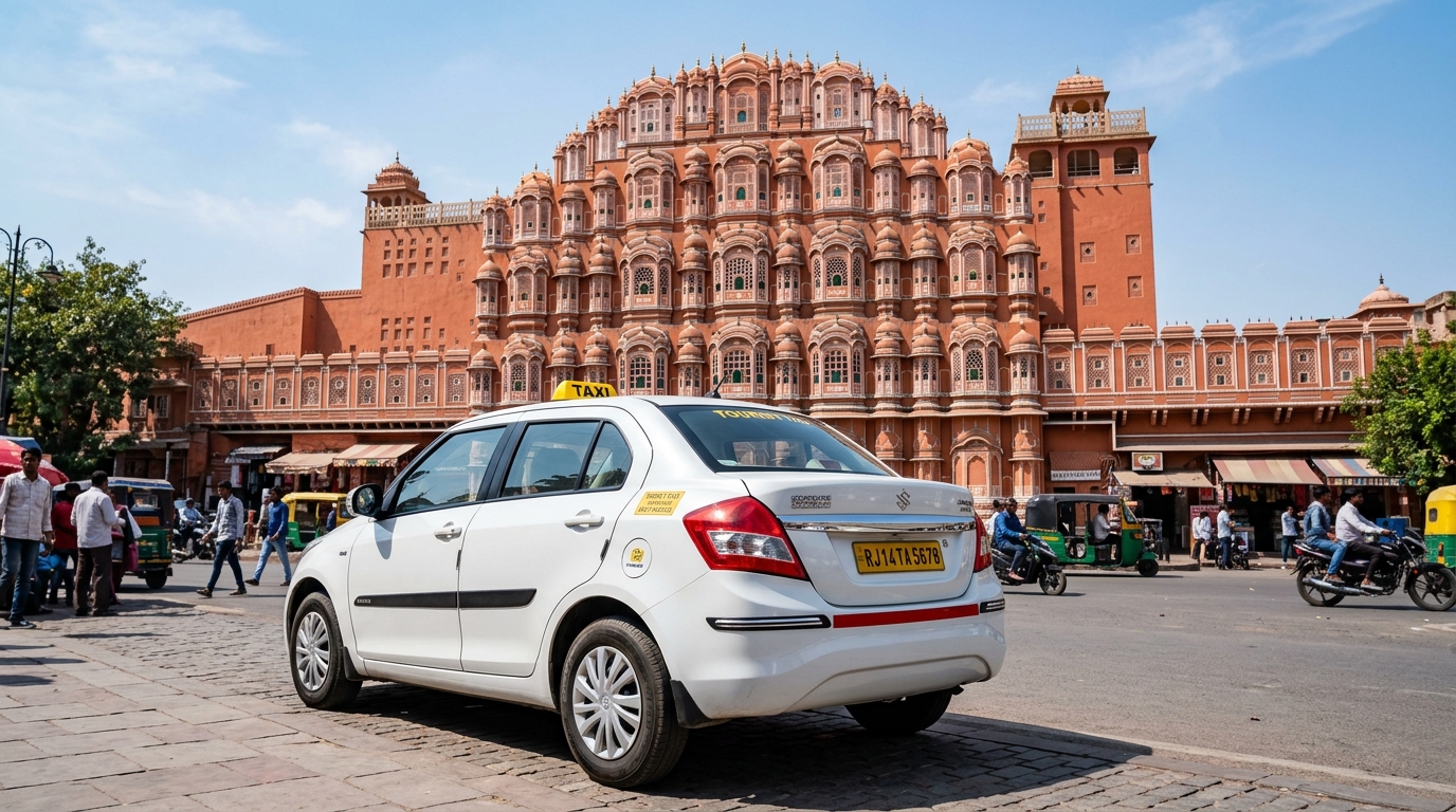 Maruti Swift Dzire Tourist Taxi in Rajasthan