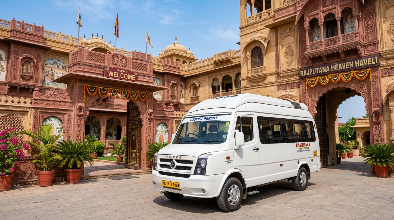 Force Tempo Traveller Tourist Van in Rajasthan