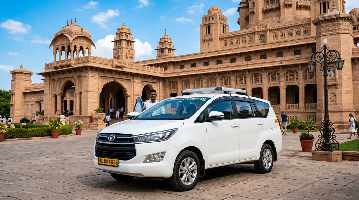 Toyota Innova Luxury Taxi in Rajasthan