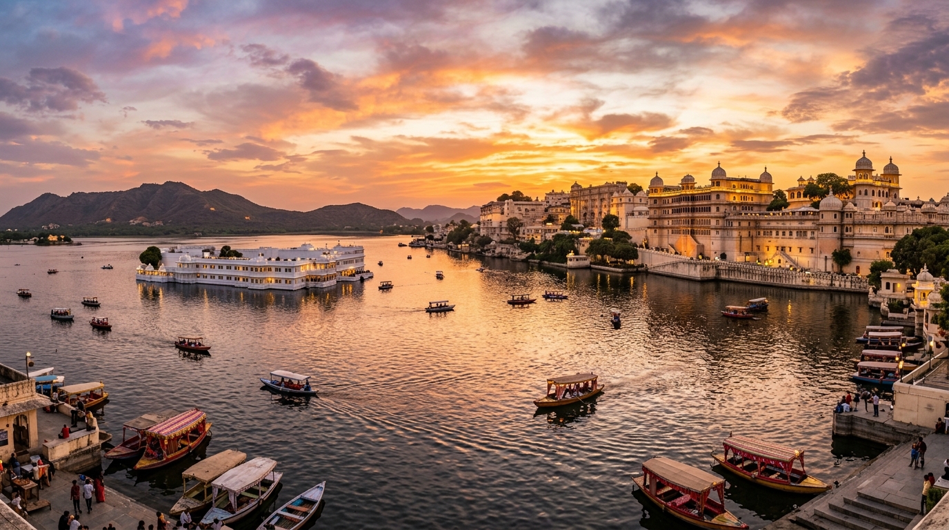 Lake Pichola Udaipur City of Lakes